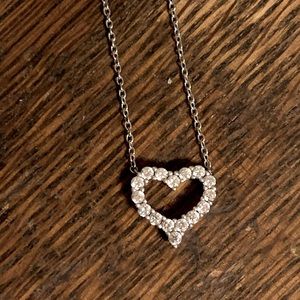 Heart Diamond Necklce